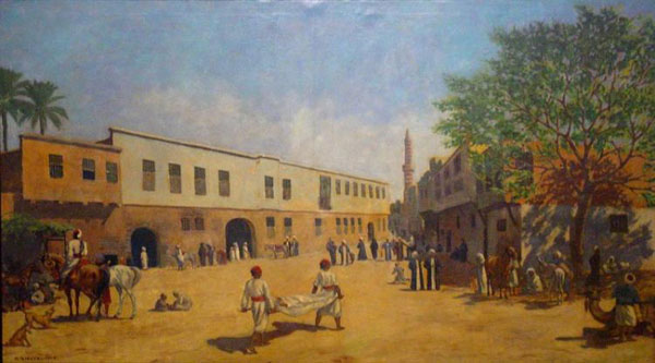 Hospital of Qasr al-Ayny in 1883