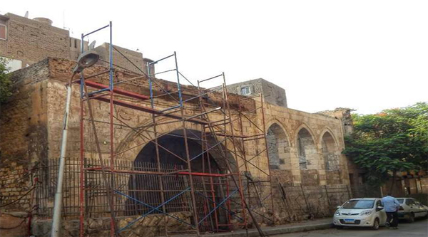 Mangak al-Silahdar gate remains