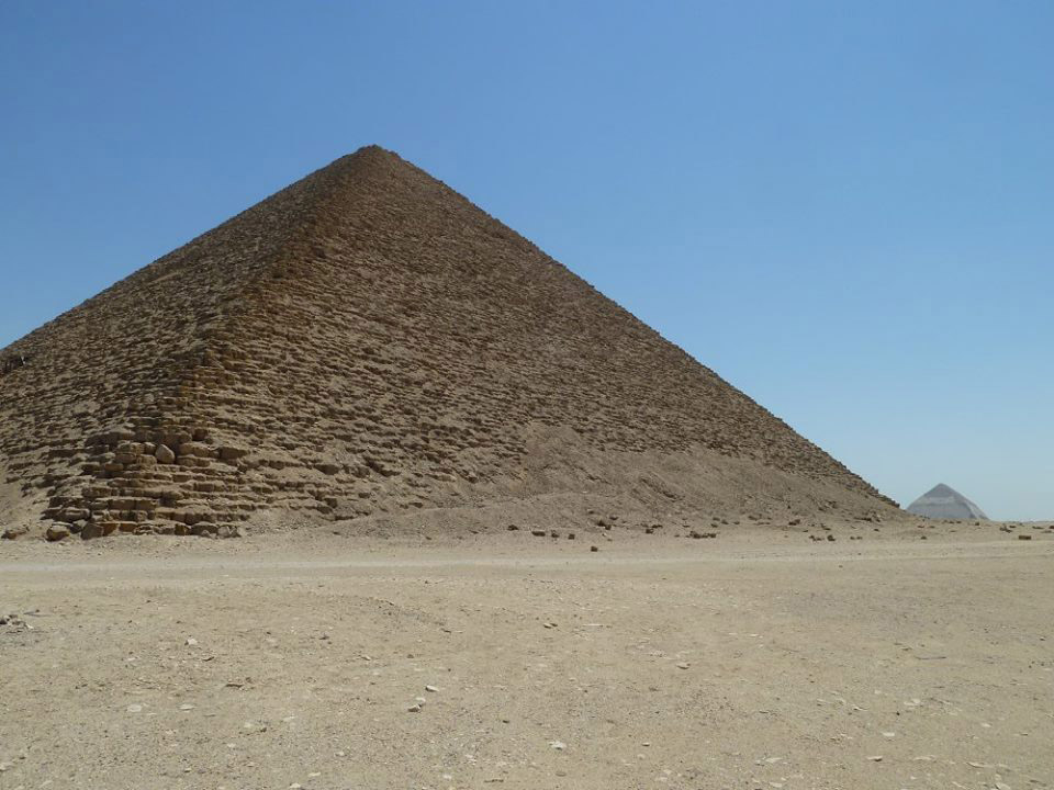 
Pyramide rouge à Dahchour