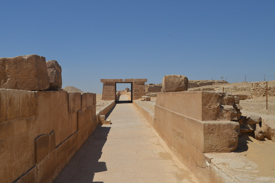 
Causeway to the Pyramid of Unas