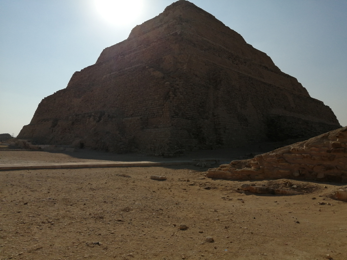 
Step pyramid in Saqqara