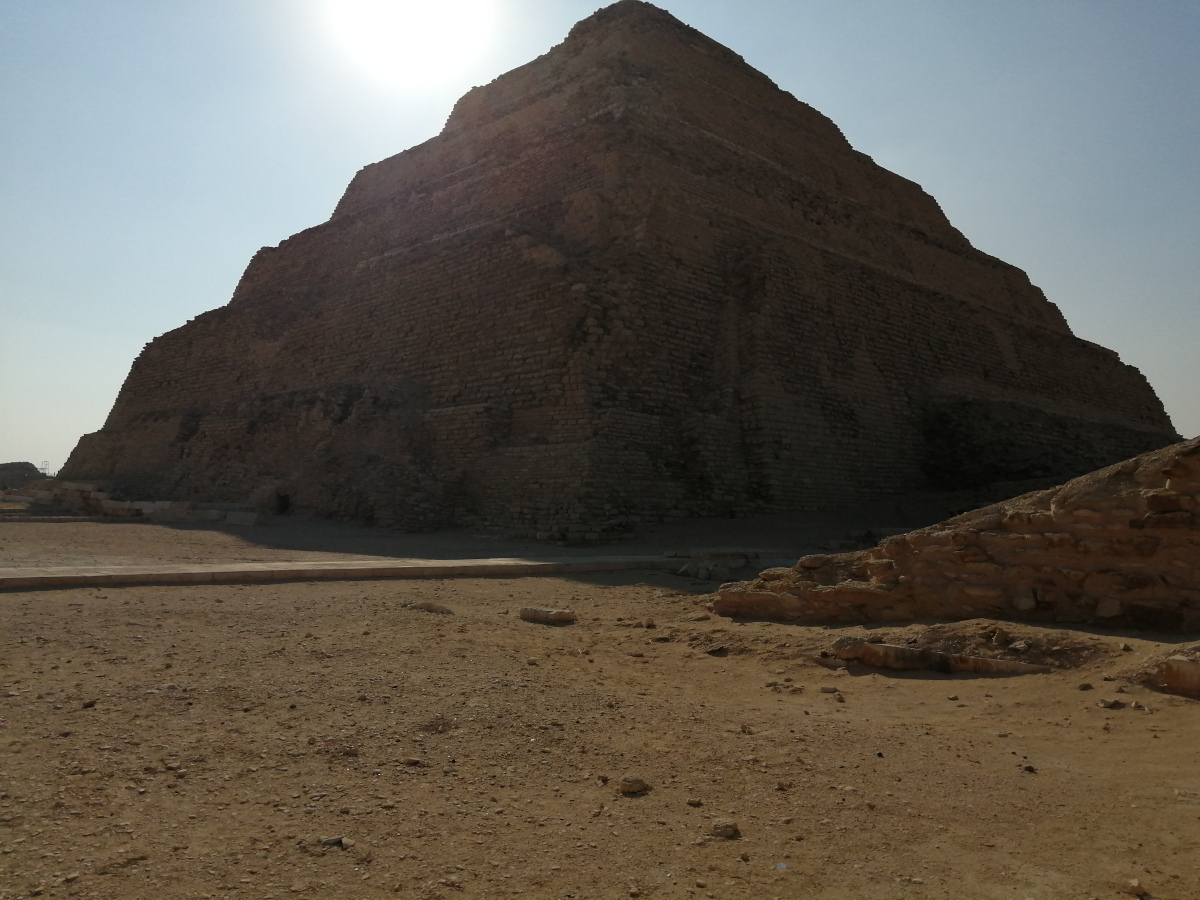 
Step pyramid in Saqqara