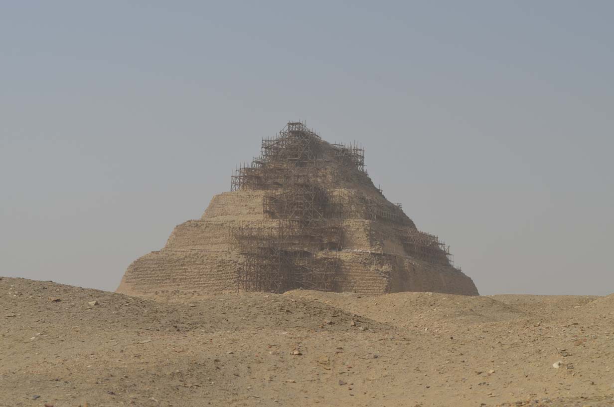 Step pyramid of king Djoser