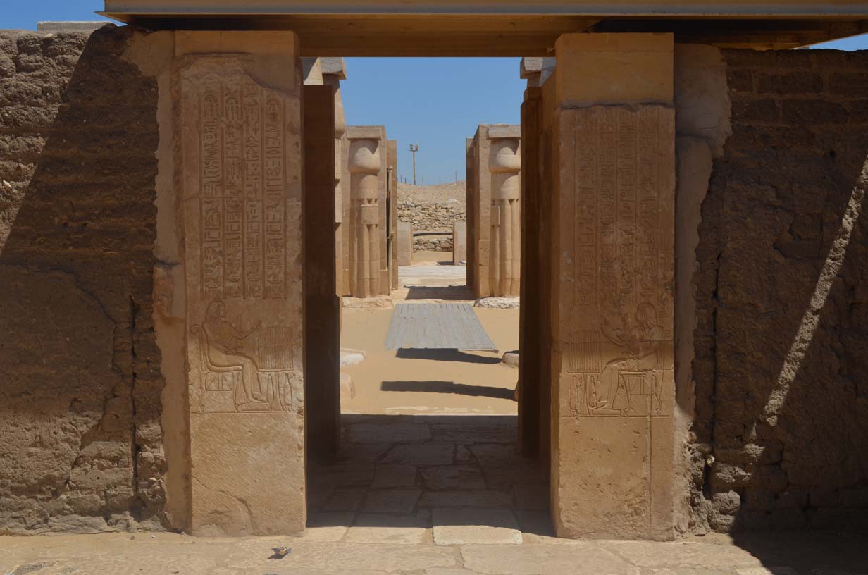 
Horemheb tomb in Saqqara Egypt