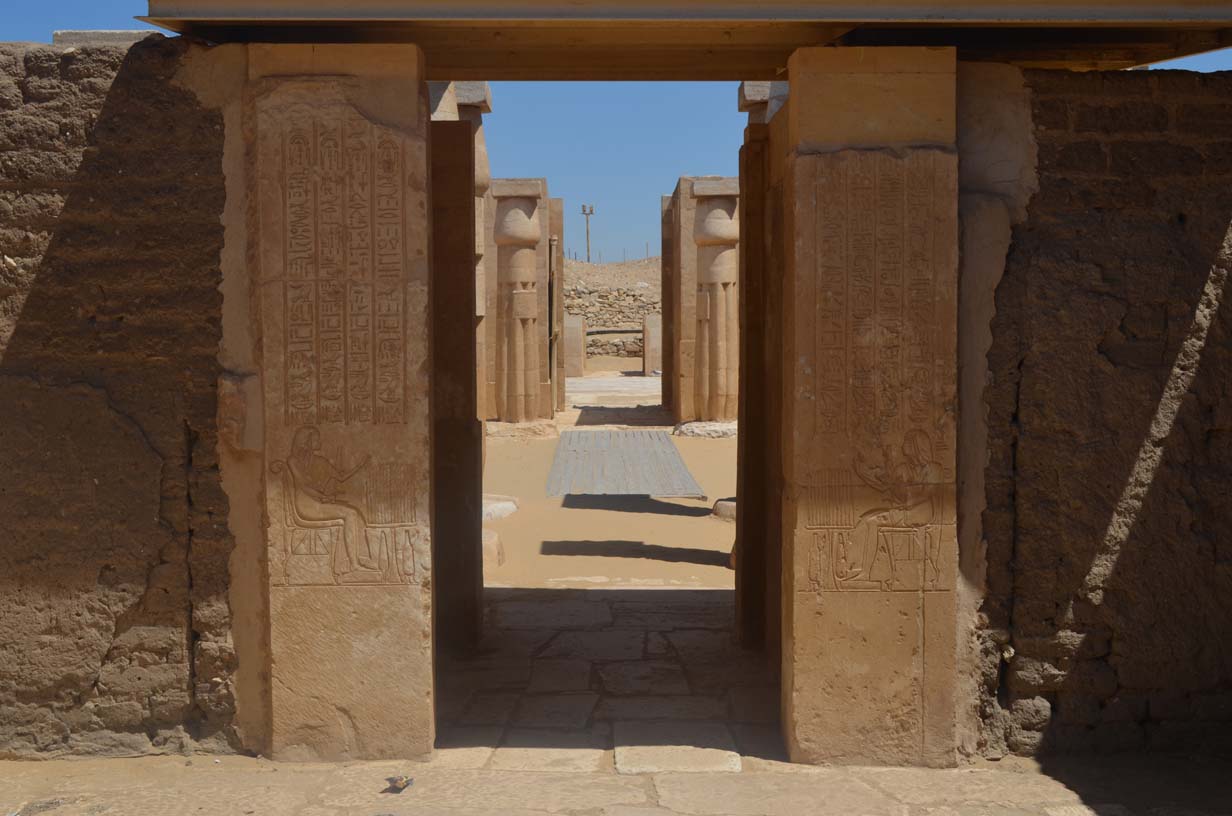 
Horemheb tomb in Saqqara Egypt