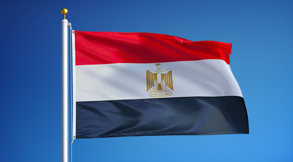 Modern flag Egypt