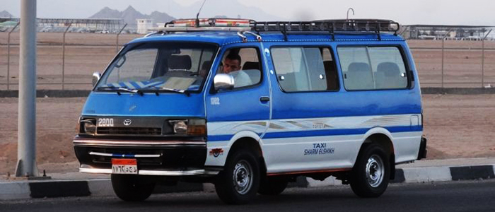 Local bus in Sharm El Sheikh